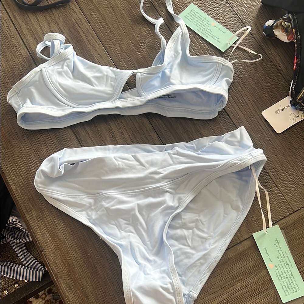Light Blue Bikini Set
